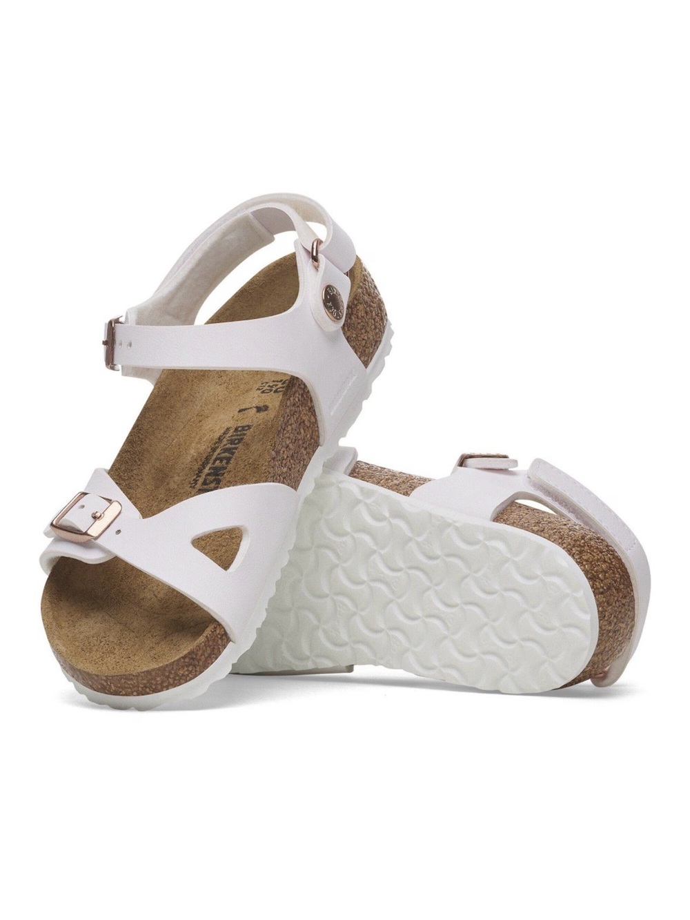 Birkenstock Rio Kids - White - Size 28